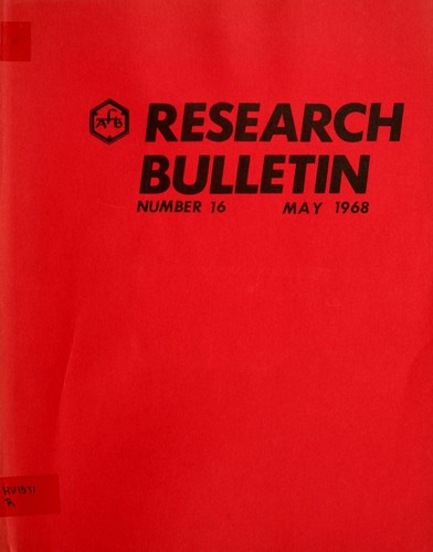 Research Bulletin