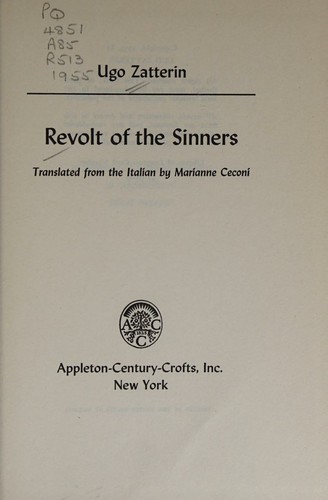 Revolt of the sinners