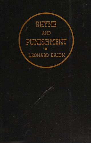 Rhyme and punishment