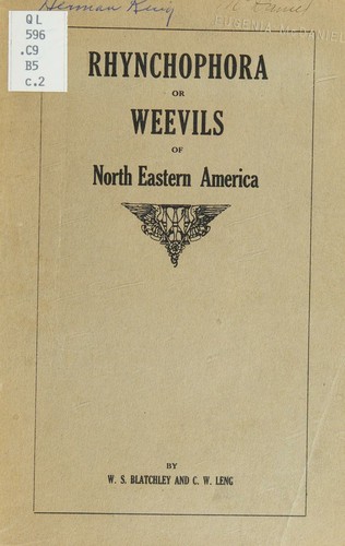Rhynchophora or weevils of north eastern America (Volume 2)