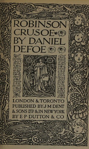 Robinson Crusoe.  Everyman's Library No. 59