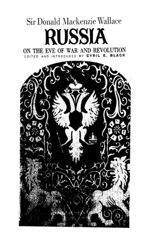 Russia on the Eve of War and Revolution
