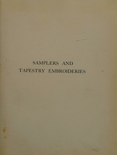 Samplers & Tapestry Embroideries