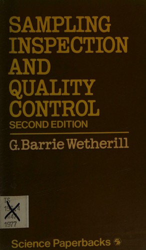 Sampling inspection and quality control