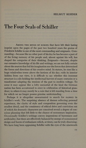 A Schiller symposium
