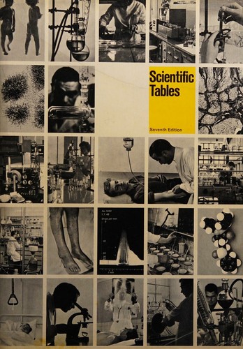 Scientific Tables by K Diem & C Lentner