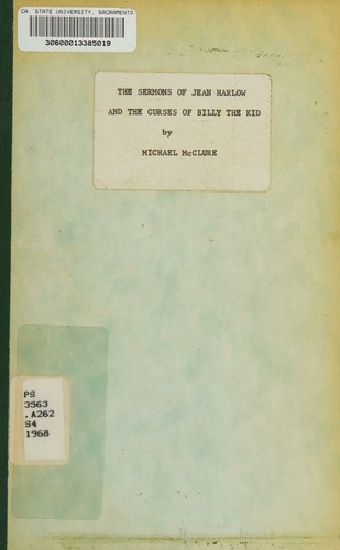 The sermons of Jean Harlow and the curses of Billy the Kid