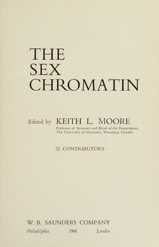 The sex chromatin