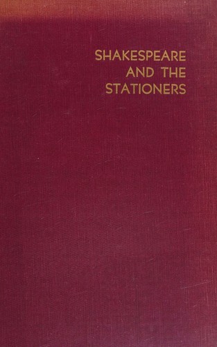 Shakespeare and the Stationers