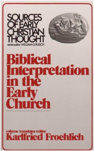 Biblical interpretation in the early church