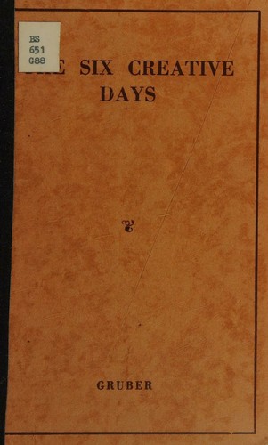 The six creative days;
