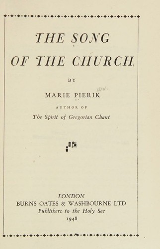 The song of the church