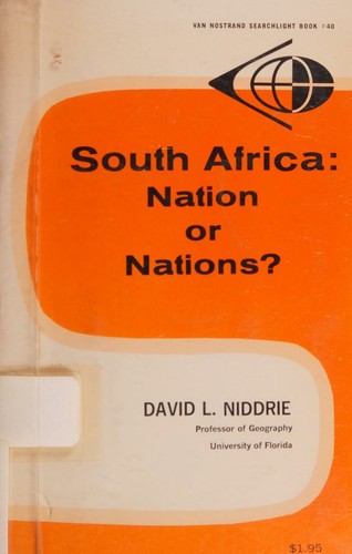South Africa; nation or nations?