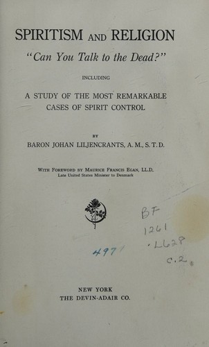 Spiritism and religion : "can you talk to the dead?"