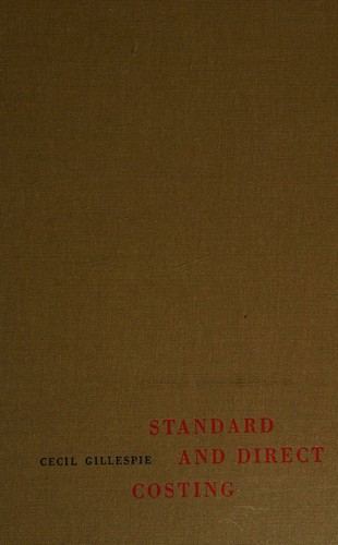 Standard and direct costing