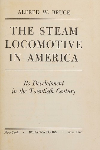 The steam locomotive in America