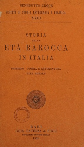 Storia Dell'eta Barocca In Italia