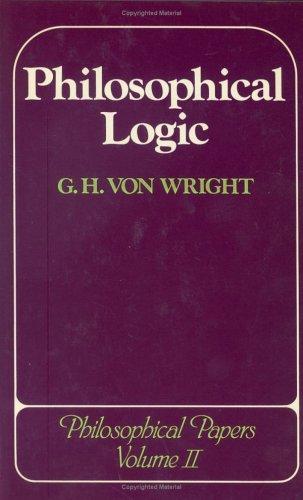Philosophical logic