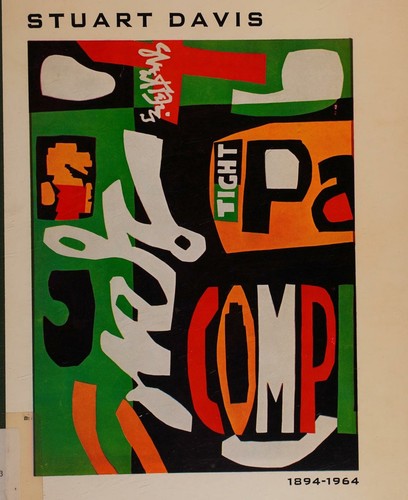 STUART DAVIS Memorial Exhibition, 1894-1964. May-July 1965. Introduction by H.H. Arnason.
