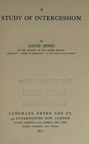 A study of intercession