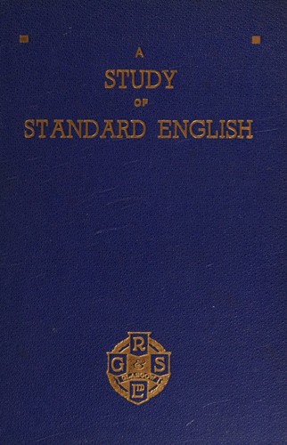 A Study of Standard English
