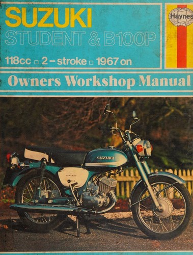 Suzuki Student owners workshop manual