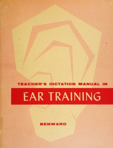 Teacher's dictation manual in ear training