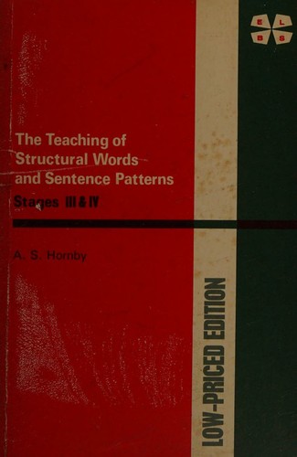 The teaching of structural words and sentence patterns