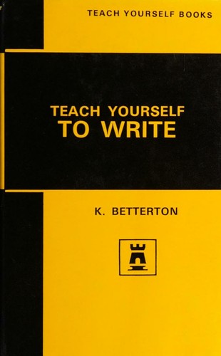 Teach yourself to write