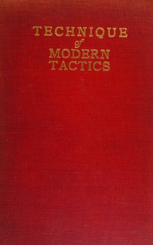 Technique of Modern Tactics