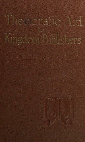 Theocratic Aid to Kingdom Publishers
