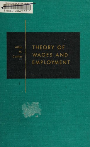 Theory of Wages and Employment