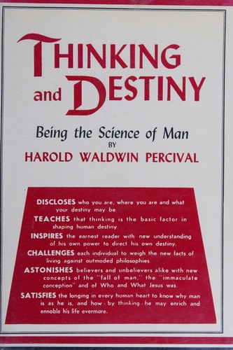 Thinking and Destiny, Being the Science of Man