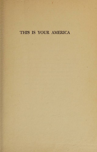 This is Your America (Vol III)