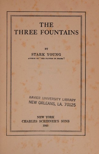 The three fountains