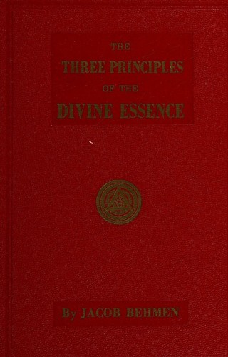 Three Principles of the Divine Essence