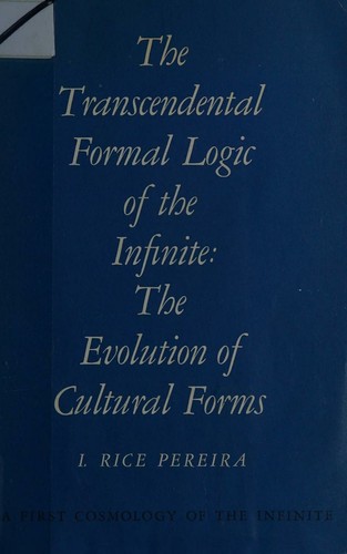 The transcendental formal logic of the infinite