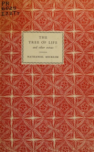 The Tree of Life and Other Verses