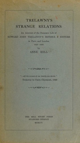 Trelawny's strange relations;