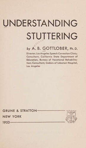 Understanding stuttering