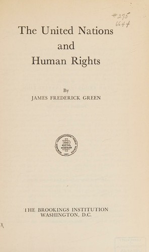 The United Nations and human rights