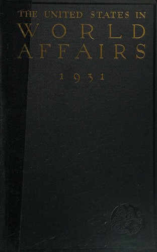 The United States in World Affairs