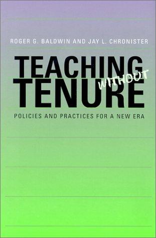 Teaching without tenure