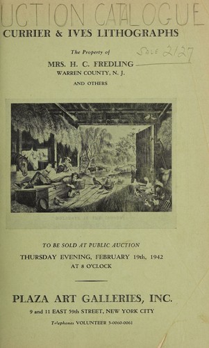 Currier & Ives lithographs