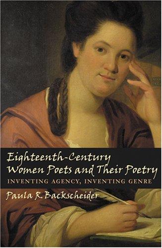 Eighteenth-century women poets and their poetry
