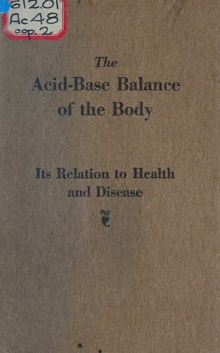 The acid-base balance of the body