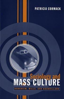 Sociology and Mass Culture