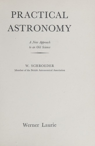Practical astronomy
