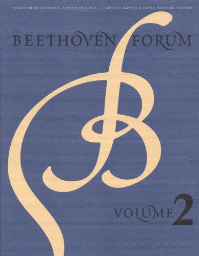 Beethoven Forum, Volume 2 (Beethoven Forum)