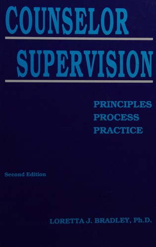 Counselor supervision